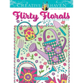 Creative Haven Flirty Florals Coloring Book