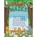 Animal Mazes For Kids Ages 5-9: 60 Fun And Challenging Mazes With Problem Solving For Kids Ages 4-6 6-8
