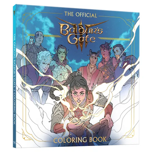The Official Baldur's Gate 3 Coloring Book
