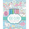 Kaleidoscope: Too Cute! Coloring: Includes 6 Pastel Markers and Dozens of Designs!