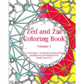 Zen and Zin Coloring Book: A Tangle-Inspired Coloring Book, Hand-drawn and Published by