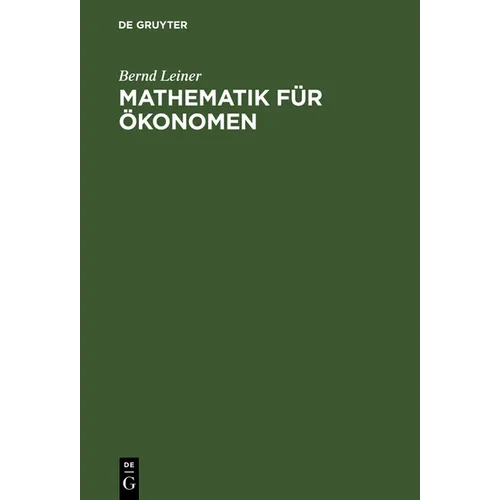 Mathematik für Ökonomen