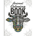 Animal Coloring Book: Coloring book for adults and adolescents - Mandalas - Anti-stress, relaxation, relaxation - Large format