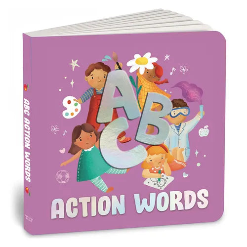 ABC Action Words: An Engaging Illustrated Board Book A to Z Action Words and Sentences for Kids, Toddlers Book for 3+ [Penguin Early Learning Series]