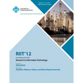 Riit 12 Proceedings of the ACM Research in Information Technology