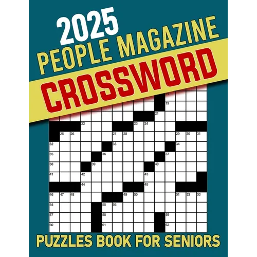 2025 People Magazine Crossword Puzzles Book For Seniors
