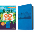 NLT Go Bible for Kids (Leatherlike, Blue Mountains): A Life-Changing Bible for Kids