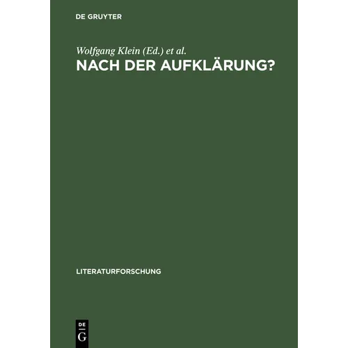 Nach der Aufklärung?