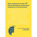 Book of Abstracts of the 70th Annual Meeting of the European Federation of Animal Science: Ghent, Belgium, 26-30 August 2019