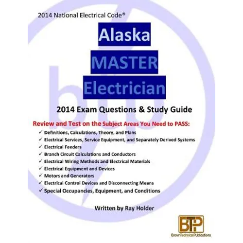 Alaska 2014 Master Electrician Study Guide