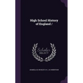High School History of England /