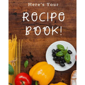 Here's Your Recipe Book!: A great size (8.5 x 11 in) - a nice size with enough writing space to jot down everything needed.