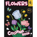 Flower Coloring Book for Kids: Discover Playful Flowers in Easy, Cute Designs - Perfect for Boys and Girls