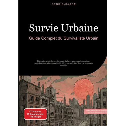 Survie Urbaine: Guide Complet du Survivaliste Urbain: Compétences de survie essentielles, astuces de survie et projets de survie sans électricité pour
