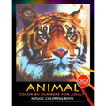 Animal Color by Numbers for Adults: Mosaic Coloring Book Stress Relieving Design Puzzle Quest