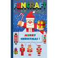 Funcraft - Merry Christmas to all Minecraft Fans! (unofficial Notebook): Notebook and gift card in one piece, with dedication page, notepad, tablet, s