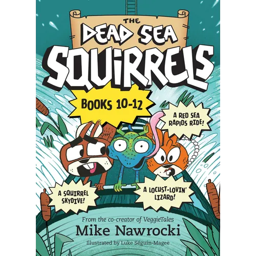 The Dead Sea Squirrels Set Books 10--12: Risky River Rescue / A Twisty-Turny Journey / Babbleland Breakout