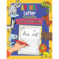 Animal Letter Tracing Book Left Handwriting: Practice Workbook for Left-Handed Preschoolers - Essential Writing Skills for Kindergarten and Preschool