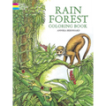 Rain Forest Coloring Book