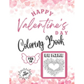 Happy Valentine's Day Coloring Book 50 pages: Variety of Skill Levels for all ages