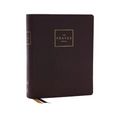 The Prayer Bible: Pray God's Word Cover to Cover (Nkjv, Brown Genuine Leather, Red Letter, Comfort Print)