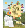Jumbo Tracing Book For Kids ( Alphabet, Numbers and Shapes): More than 100 Tracing Pages! Suitable for kids from 4 to 8 years old