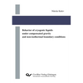 Behavior of cryogenic liquids under compensated gravity and non-isothermal boundary conditions
