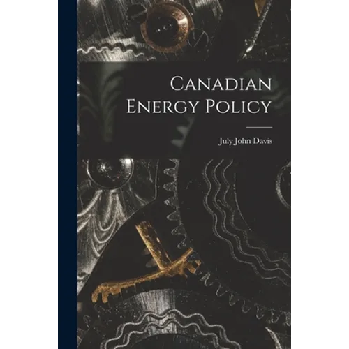 Canadian Energy Policy