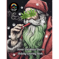 Stoner Christmas Quotes Activity Coloring Book: For Adults, Holiday Coloring, Puzzles, Sudoku, Word Scrambles, Trippy Mazes, Journal Paper, and Cannab