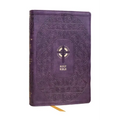 Nrsvce Sacraments of Initiation Catholic Bible, Purple Leathersoft, Comfort Print