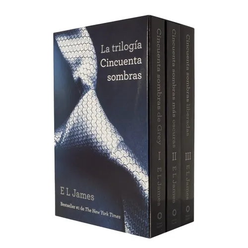 Estuche Trilogía Cincuenta Sombras 3 Title Boxed Set: Cincuenta Sombra de Grey; Cincuenta Sombras Mas Oscuras Cincuenta Sombras Liberadas 3- Volume Bo