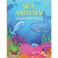 SEA ANIMALS Coloring Book For Kids: Beautiful illustrations of sea animals and mystic mermaids.