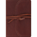 ESV Student Study Bible (Natural Leather, Brown, Flap with Strap)