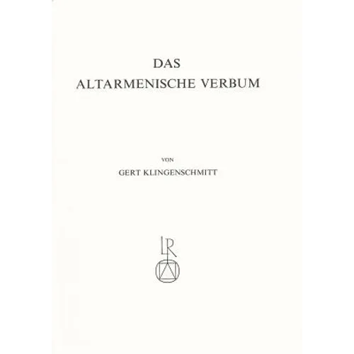 Das Altarmenische Verbum