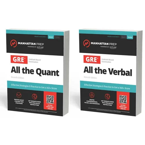 All the GRE: Effective Strategies & Practice from 99th Percentile Instructors - Paperback