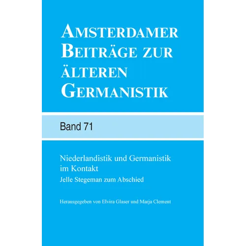 Niederlandistik und Germanistik im Kontakt