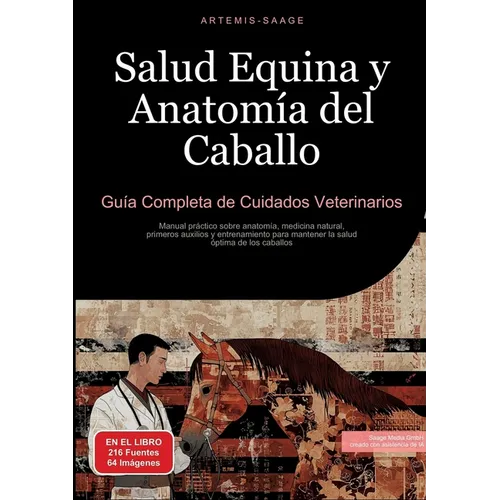 Salud Equina y Anatomía del Caballo: Guía Completa de Cuidados Veterinarios: Manual práctico sobre anatomía, medicina natural, primeros auxilios y ent