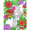 Fabulous Flowers Coloring Book for Adults: An Adult Coloring Book for Stress Relief and Relaxation (Hand-Drawn Images Exclusively Designed)