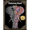 adult coloring book mandala animals: Stress Relieving Designs Animals Mandalas, Flowers,