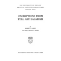 Inscriptions from Tell Abu Salabikh