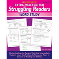 Extra Practice for Struggling Readers: Word Study