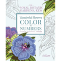 The Royal Botanic Gardens, Kew Wonderful Flowers Color-By-Numbers: Over 40 Beautiful Images