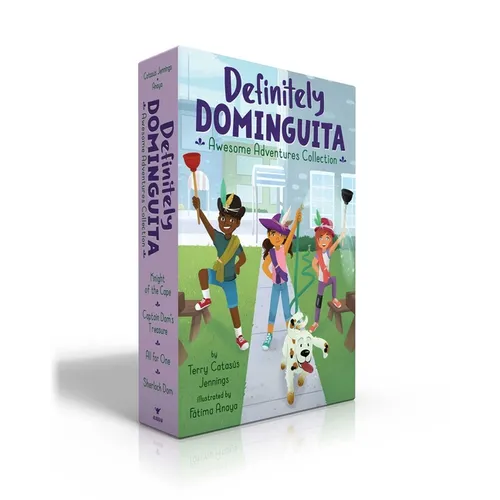 Definitely Dominguita Awesome Adventures Collection (Boxed Set): Knight of the Cape; Captain Dom's Treasure; All for One; Sherlock DOM