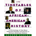 Timetables of African-American History: A Chronology of the Most Important People and Events in African-American History