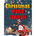 Christmas word search.: Easy Large Print Puzzle Book for Adults, Kids & Everyone for the 25 Days of Christmas.