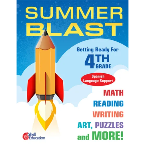 Summer Blast: Getting Ready for Fourth Grade (Spanish Language Support)