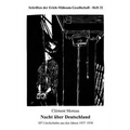 Nacht über Deutschland: 107 Linolschnitte aus den Jahren 1937-1938