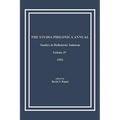 The Studia Philonica Annual, IV, 1992