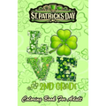 St Patricks Day Coloring Book For Adult: Love Shamrock An Adult Coloring Books St Patrick for Kids, Adults with Beautiful Irish Shamrock, Leprechaun a