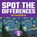 Spot the Differences: Art Masterpieces, Book 3
